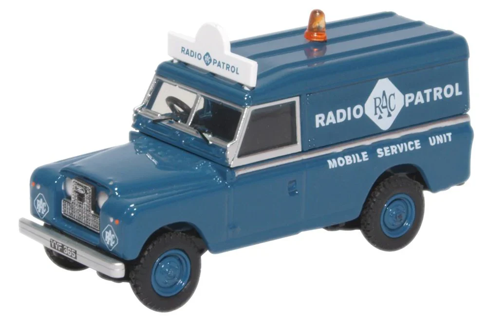 76LAN2017 Land Rover Series II LWB Hard Top RAC Radio Patrol