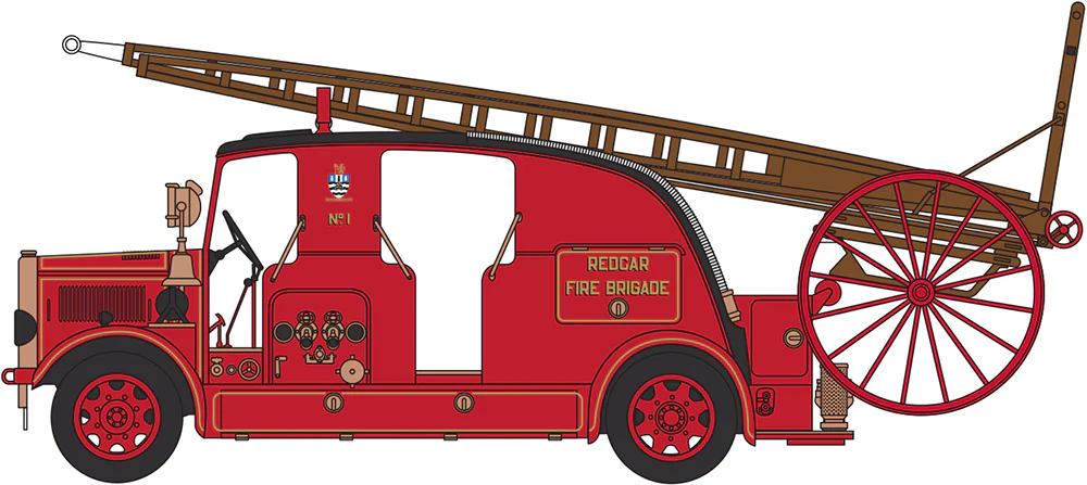 76LC004 Leyland Cub FK7 Redcar Fire Brigade - Image 2