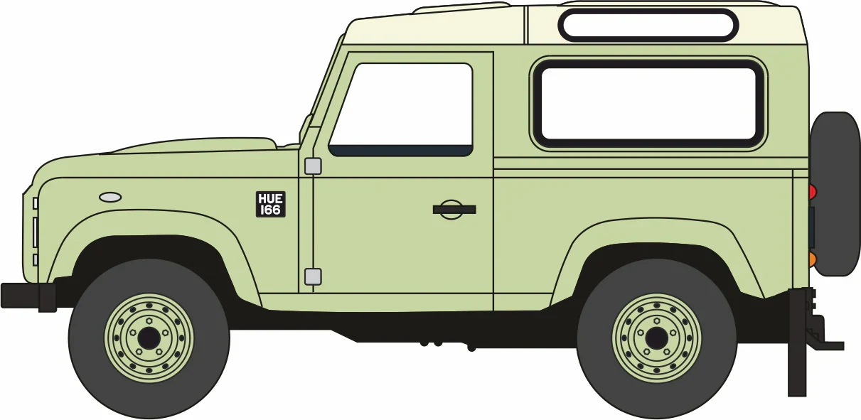 76LRDF007HE Land Rover Defender 90 Station Wagon Grasmere Green - Image 5