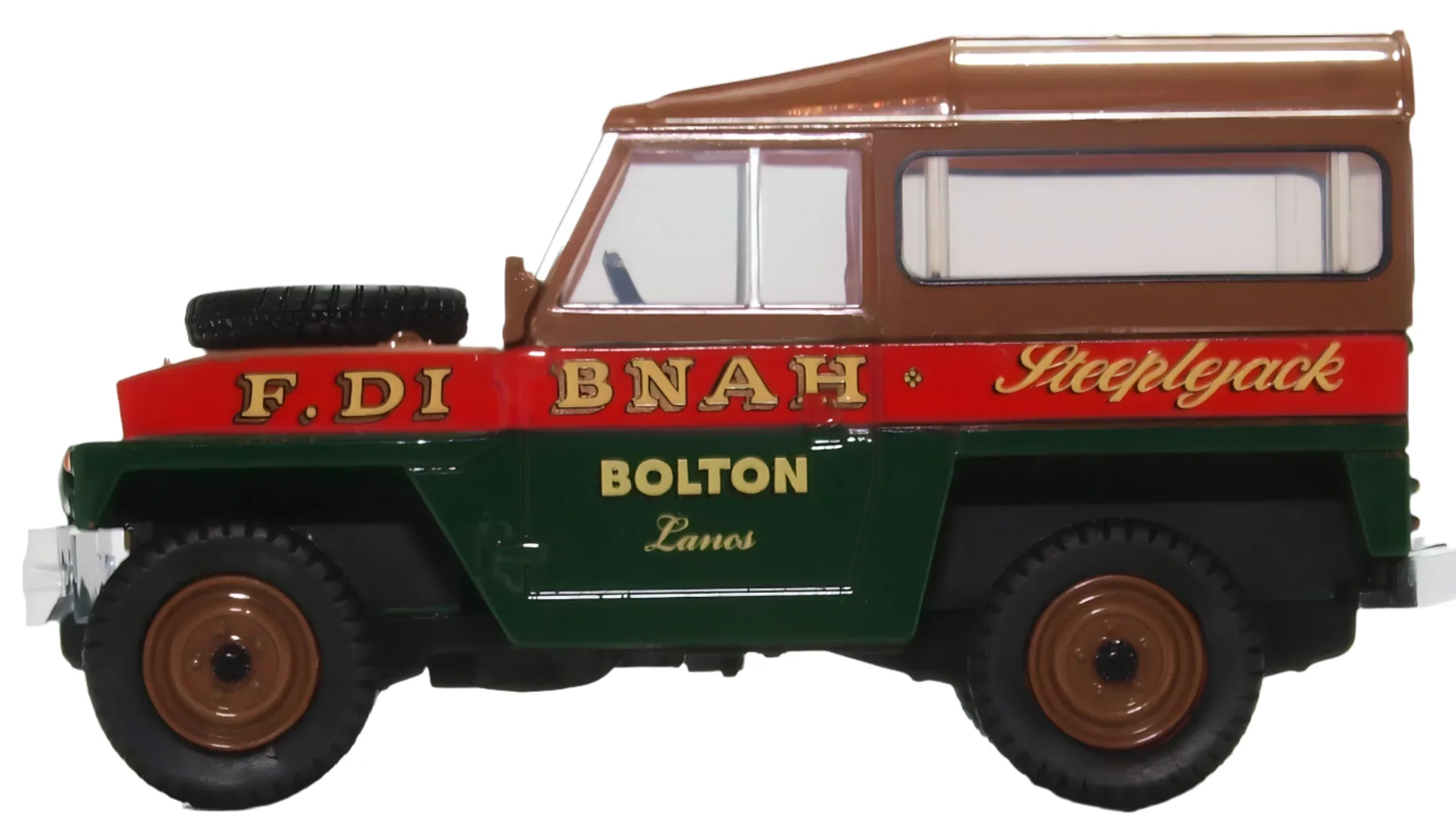 76LRL006 Land Rover Lightweight Hard Top Fred Dibnah - Image 3