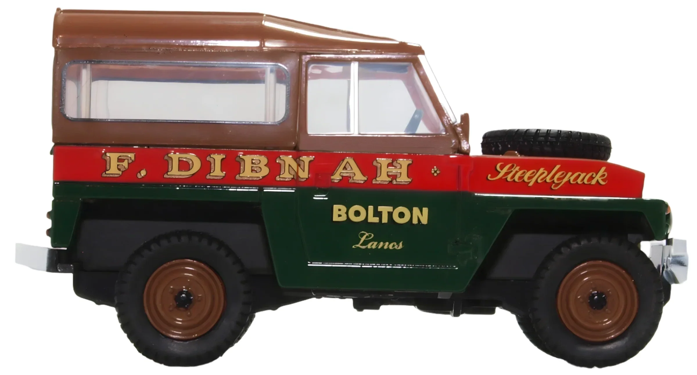 76LRL006 Land Rover Lightweight Hard Top Fred Dibnah - Image 4