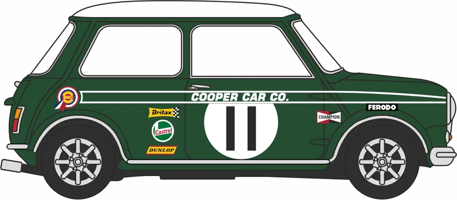 76MCS002 Mini Cooper S MKII John Rhodes 1968 Brands Hatch - Image 7
