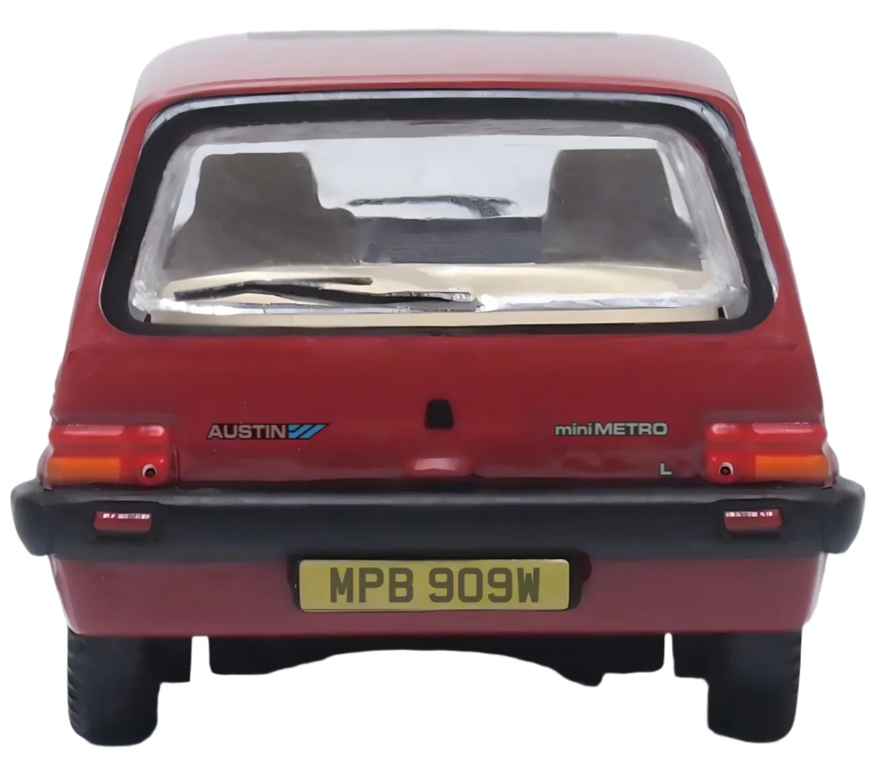 76MET001 Austin Mini Metro Vermillion Princess Diana - Image 5
