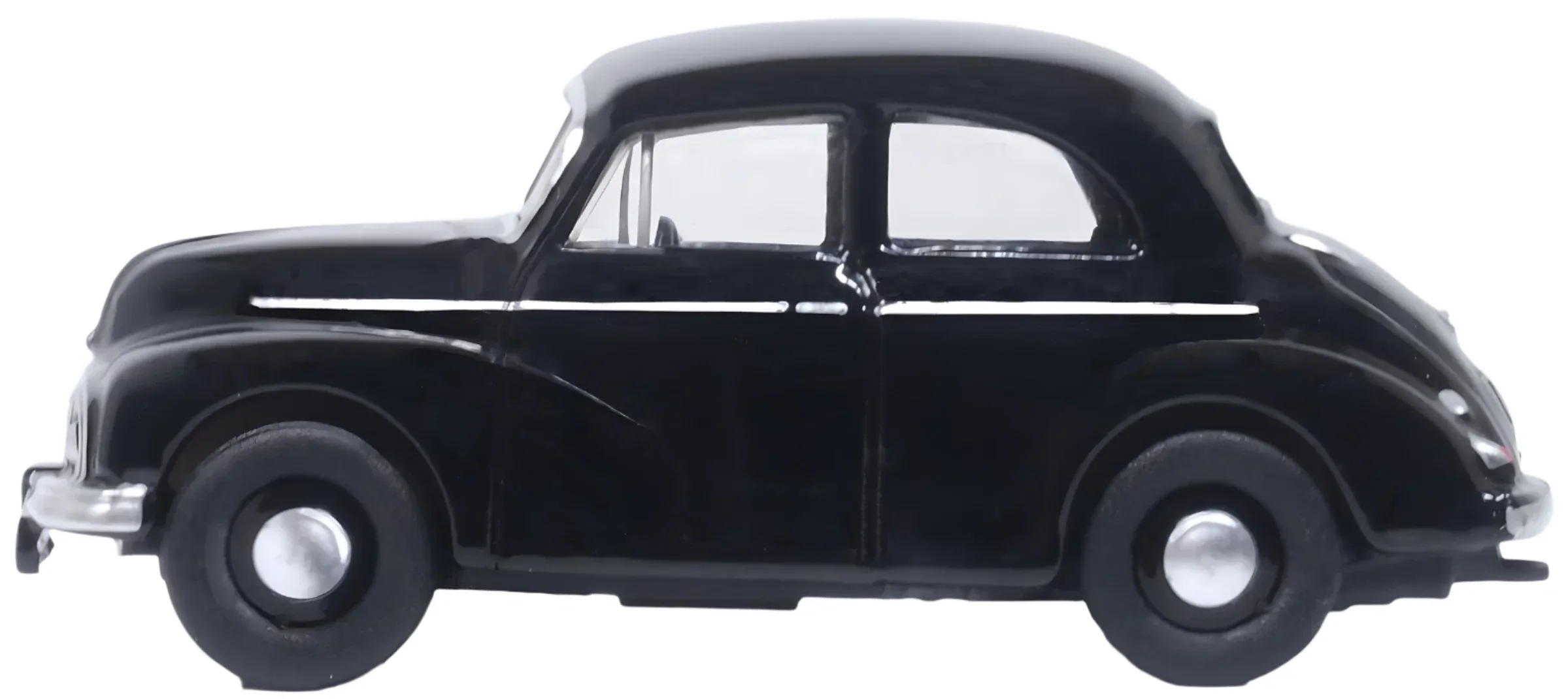 76MMS007 Morris Minor MMS Saloon Black - Image 2