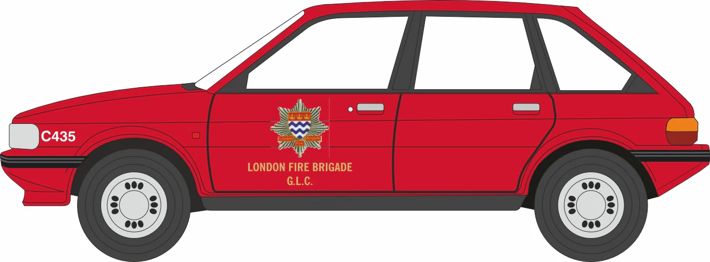 76MST007 Austin Maestro London Fire Brigade