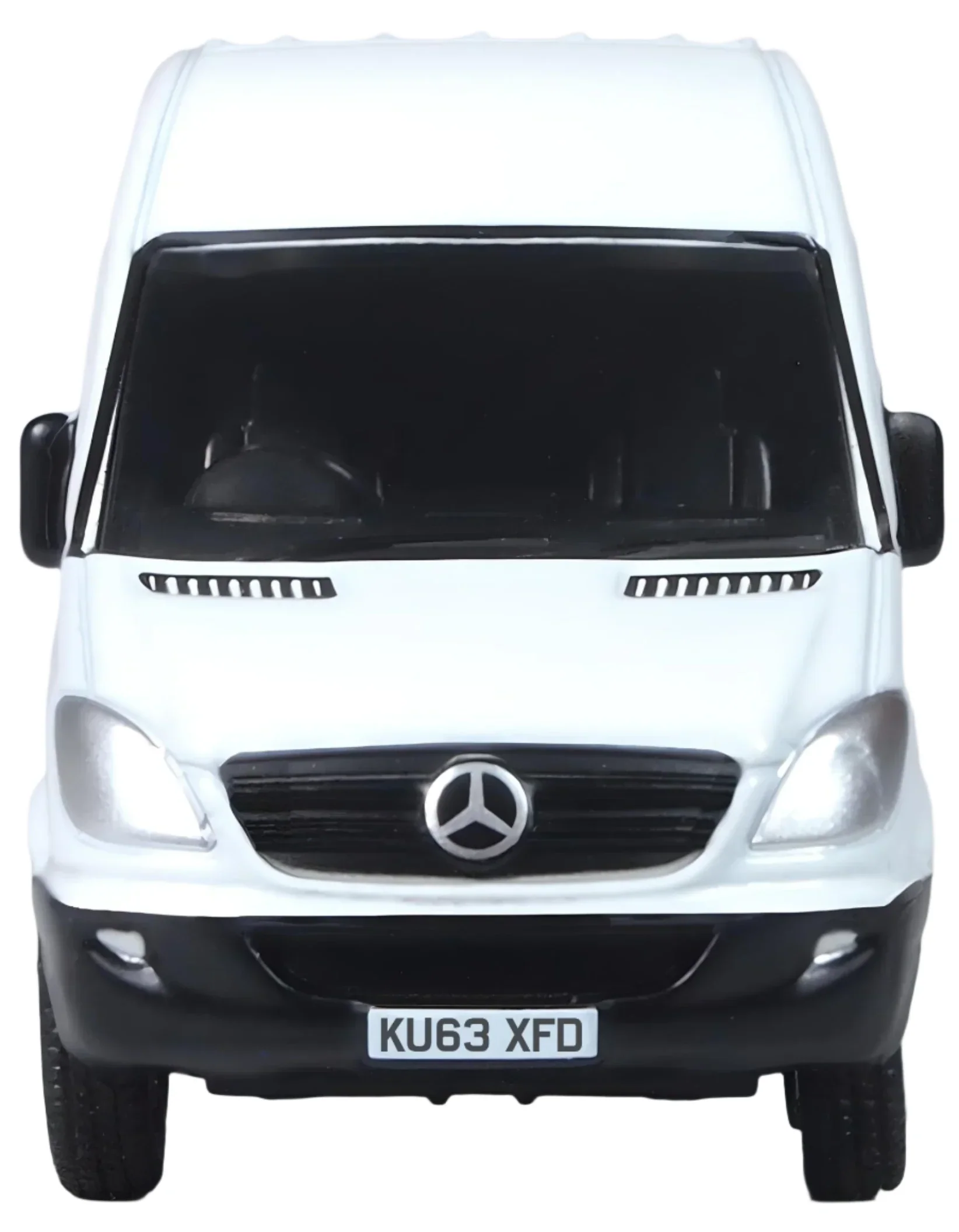 76MSV004 Mercedes Sprinter Van White - Image 2