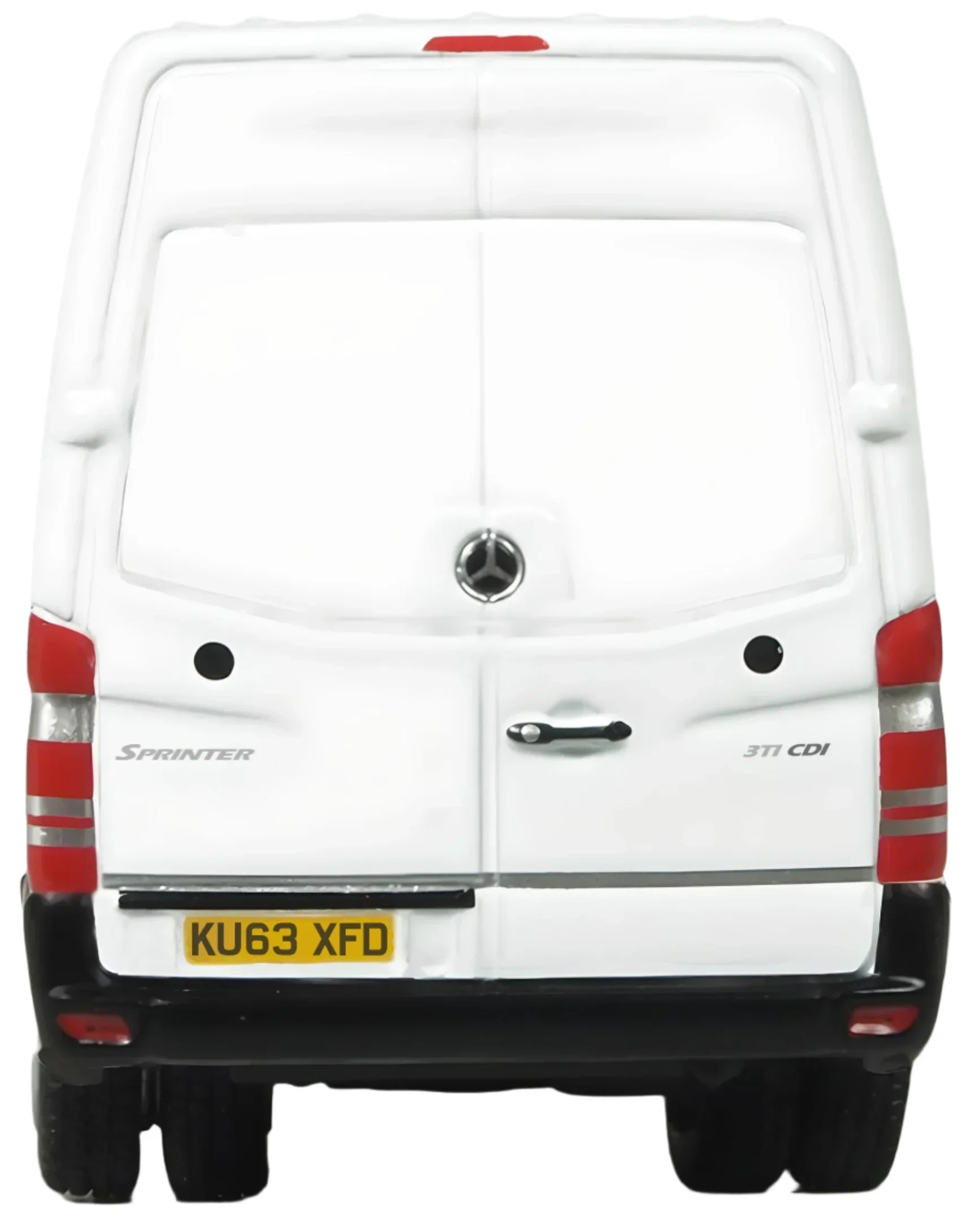 76MSV004 Mercedes Sprinter Van White - Image 5