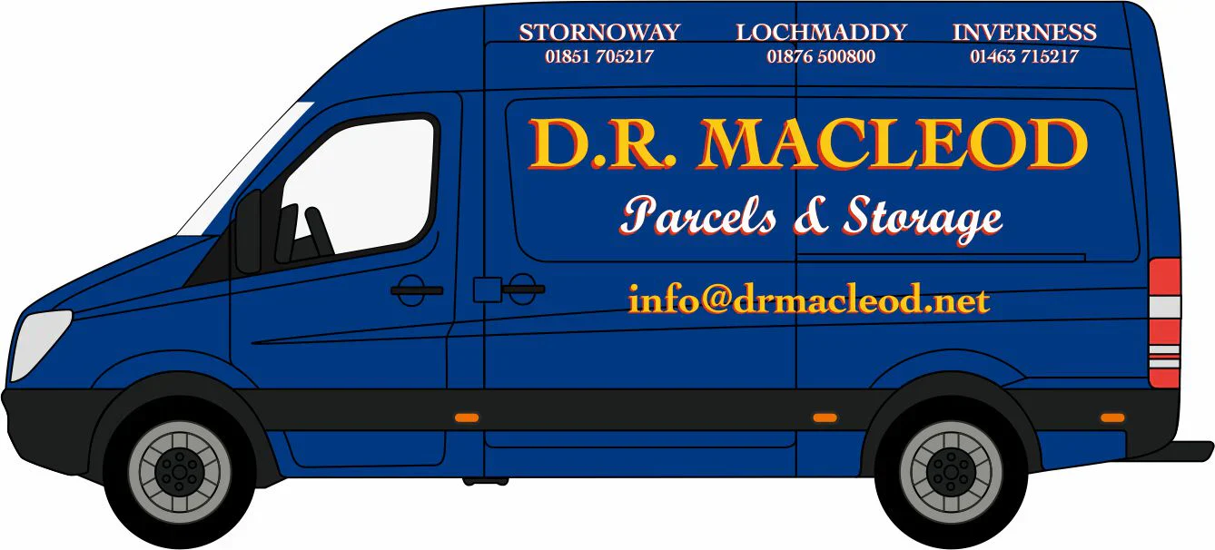 76MSV012 Mercedes Sprinter Van D R Macleod