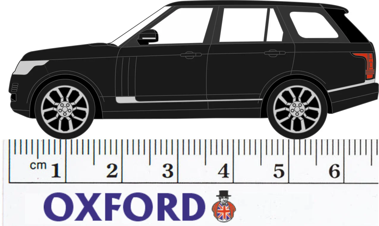 76RAN006 Range Rover Vogue 2013 Santorini Black Prince William - Image 2