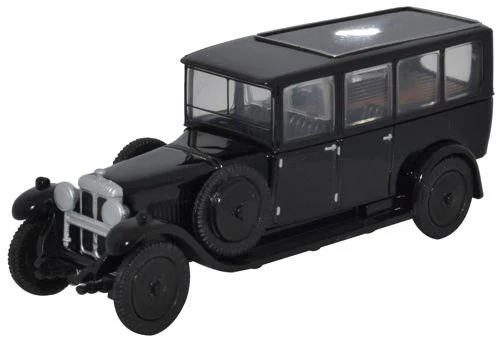 76RDH001 Daimler Hearse Black