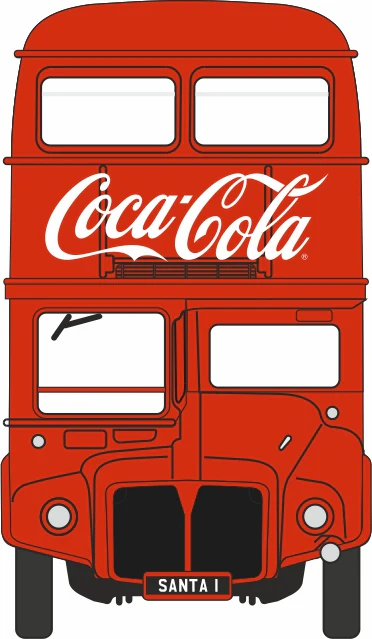 76RM114CC Routemaster Coca Cola Xmas - Image 3