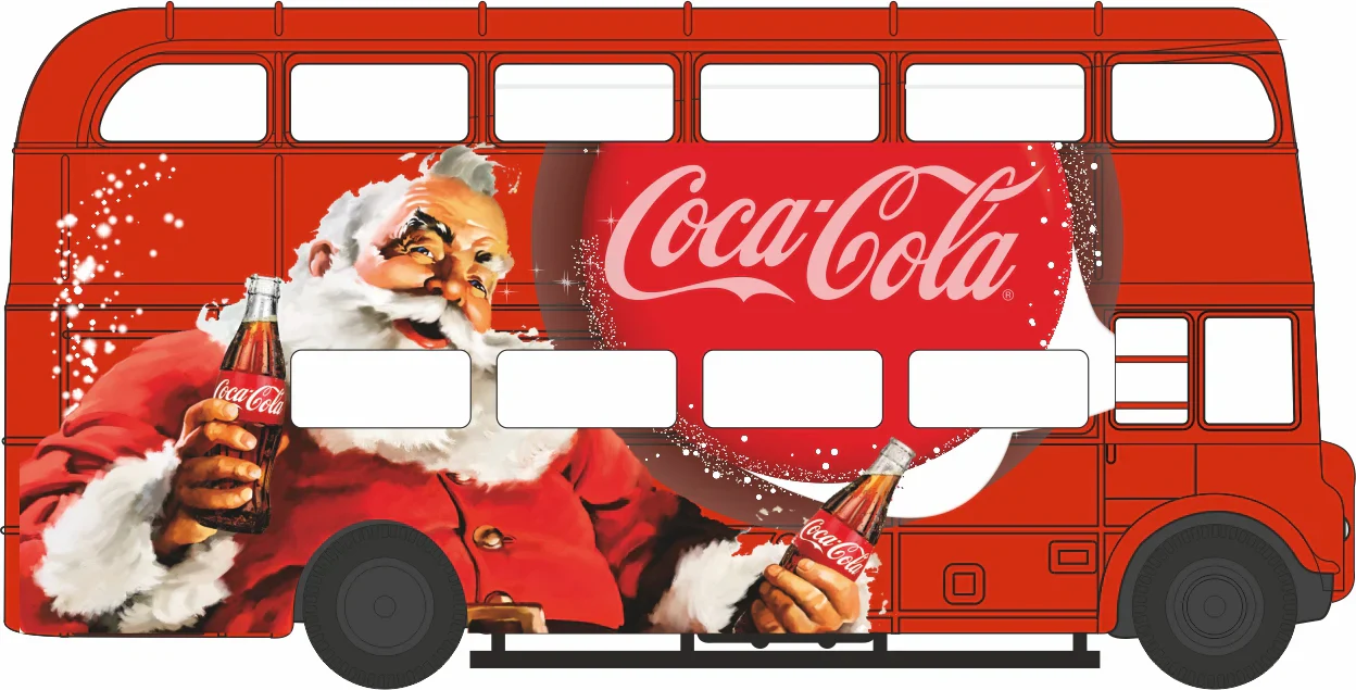 76RM114CC Routemaster Coca Cola Xmas - Image 7