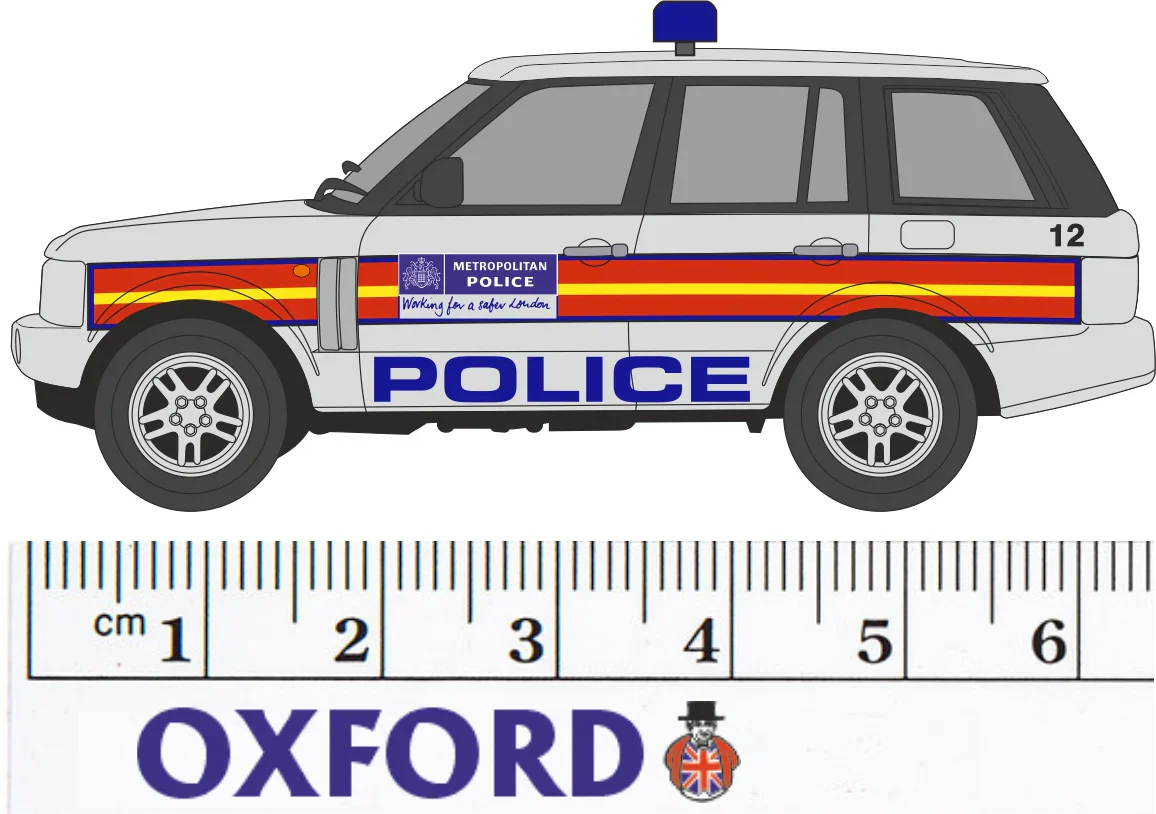 76RR3004 Range Rover 3rd Generation Metropolitan Police - Image 2