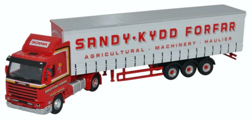 76S143004 Scania 143 Short Curtainside Sandy Kydd