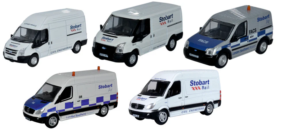 76SET73 Stobart Group Van Set (5)