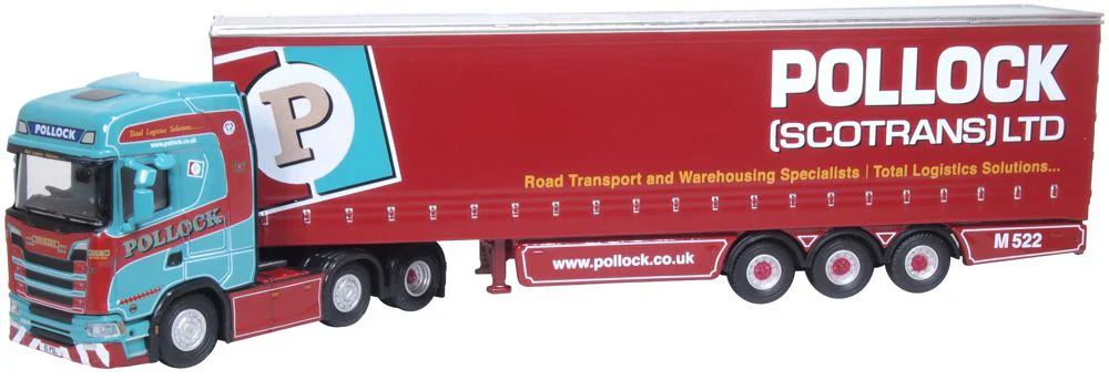 76SNG002 Scania S Series Curtainside Pollock