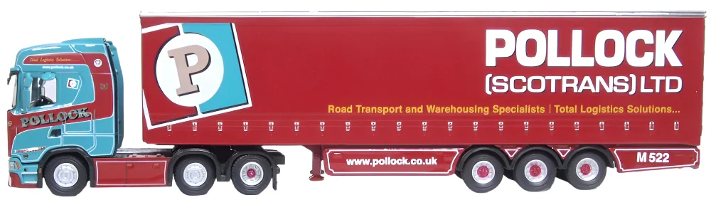 76SNG002 Scania S Series Curtainside Pollock - Image 3
