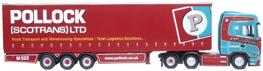 76SNG002 Scania S Series Curtainside Pollock - Image 4