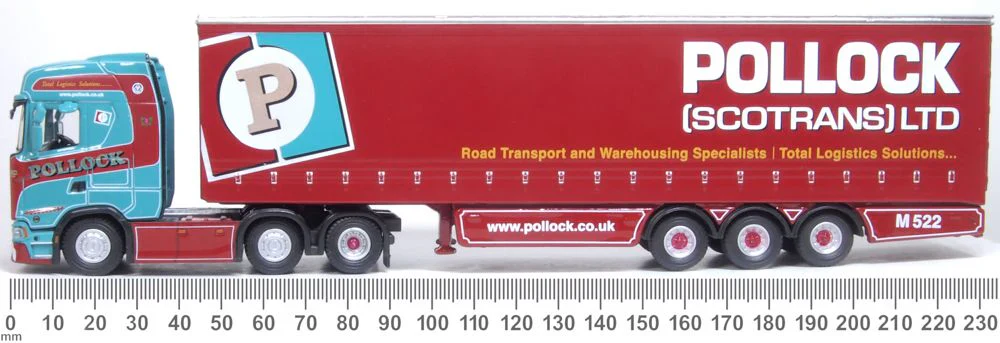 76SNG002 Scania S Series Curtainside Pollock - Image 6