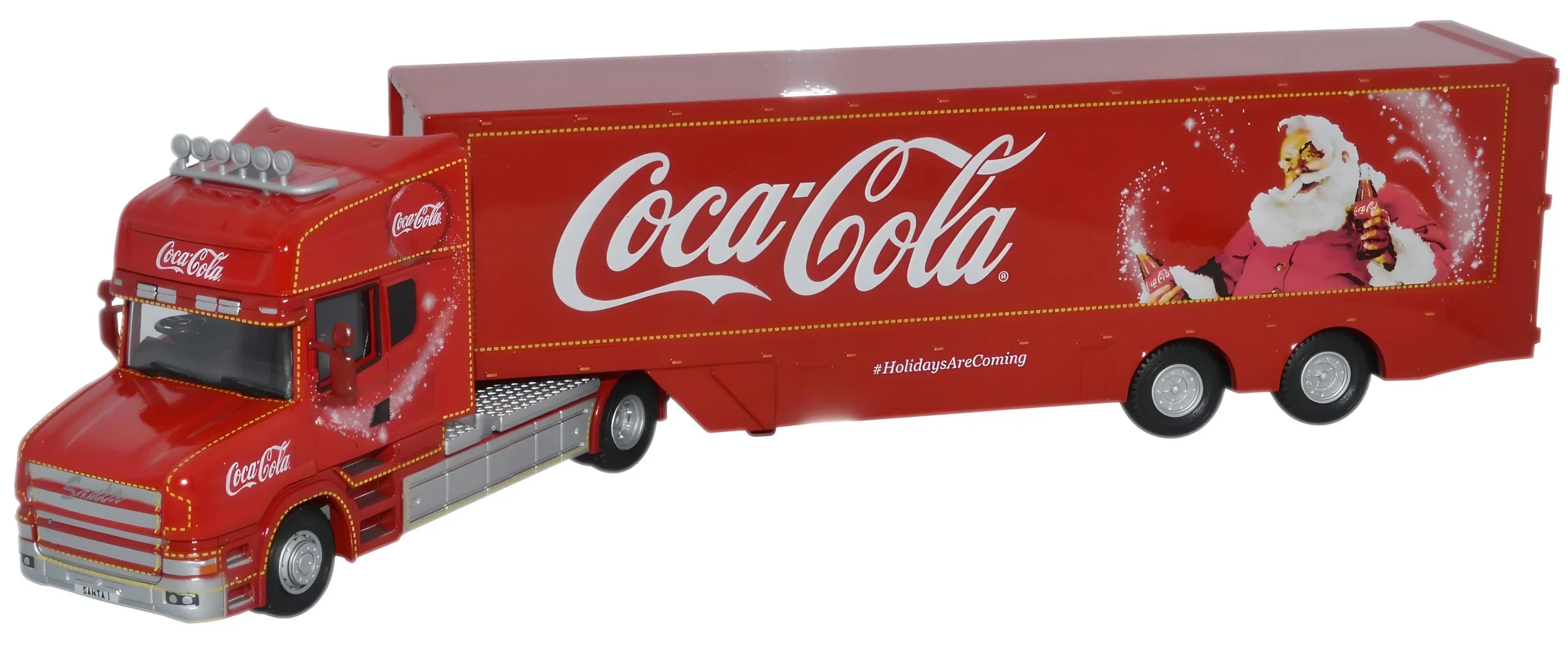 76TCAB004CC Scania T Cab Coca Cola Box Trailer