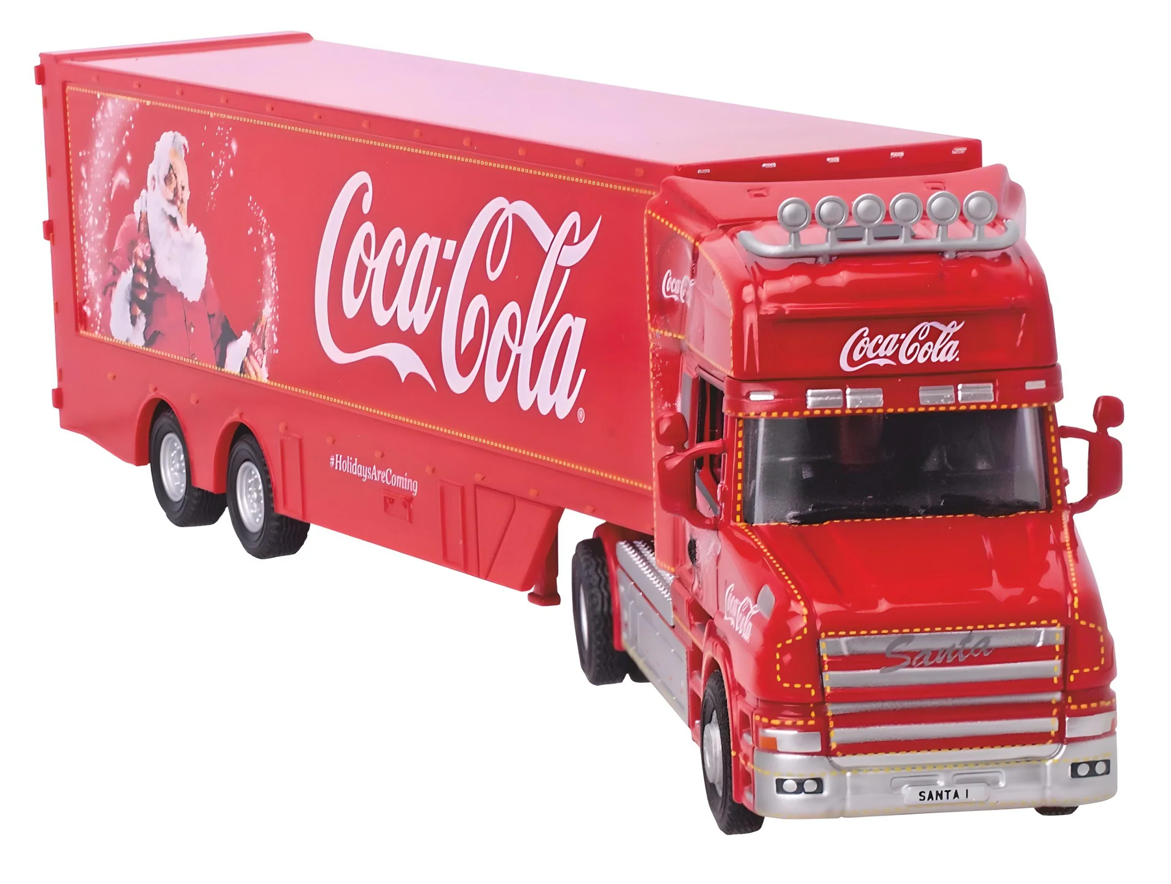 76TCAB004CC Scania T Cab Coca Cola Box Trailer - Image 2
