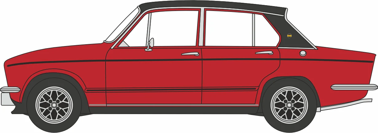 76TDS001 Triumph Dolomite Sprint Pimento Red