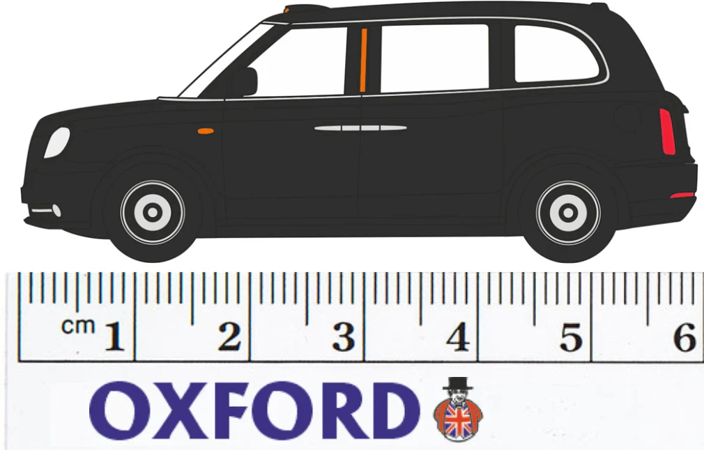 76TX5001 LEVC TX5 Electric Taxi Black - Image 2