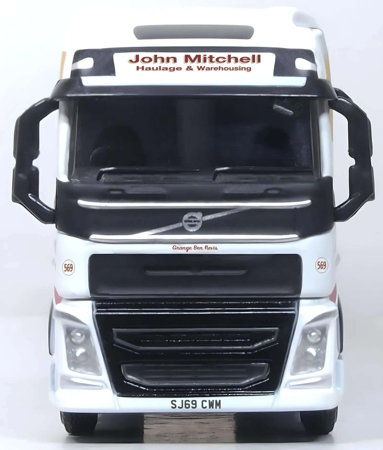 76VOL4012 Volvo FH 2013 FH4 Cylindrical Tanker John Mitchell - Image 3