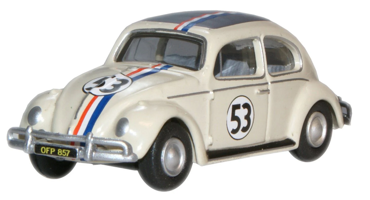 76VWB001 VW Beetle Pearl White (Herbie)