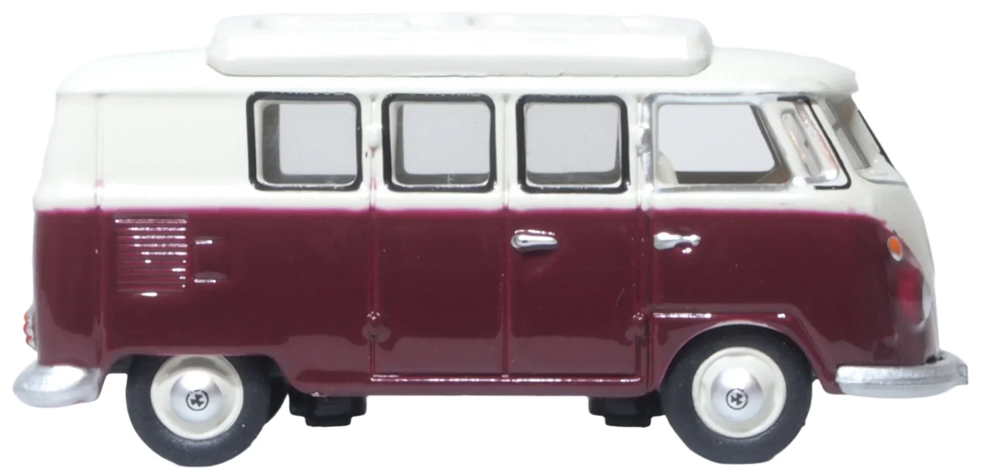 76VWS010 VW T1 Split Screen Camper Titan Red/Beige Grey - Image 4