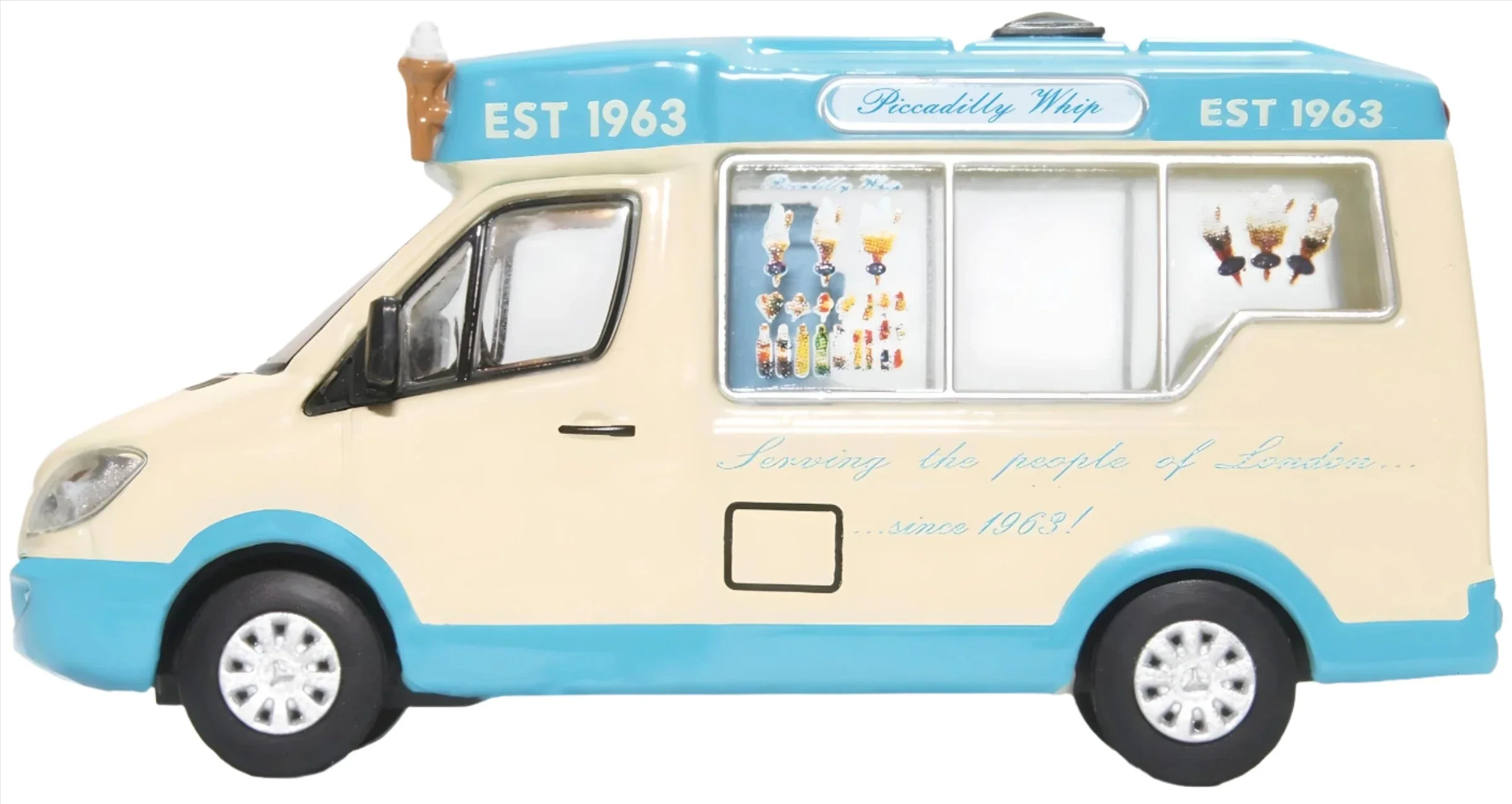 76WM007 Whitby Mondial Ice Cream Van Piccadilly Whip - Image 2
