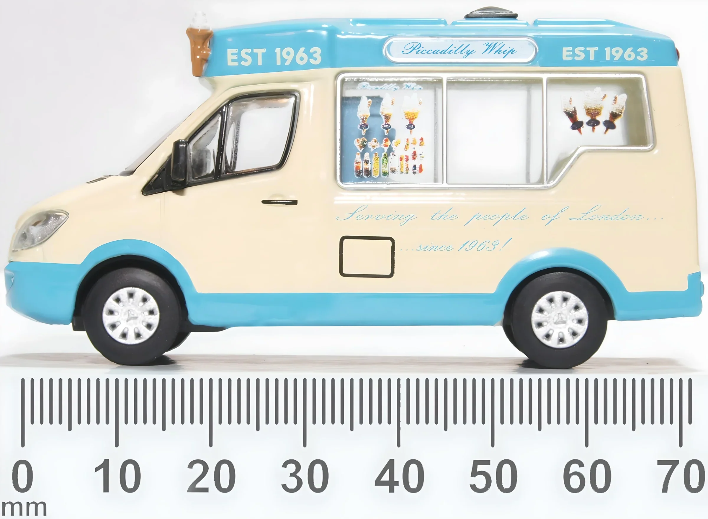 76WM007 Whitby Mondial Ice Cream Van Piccadilly Whip - Image 6