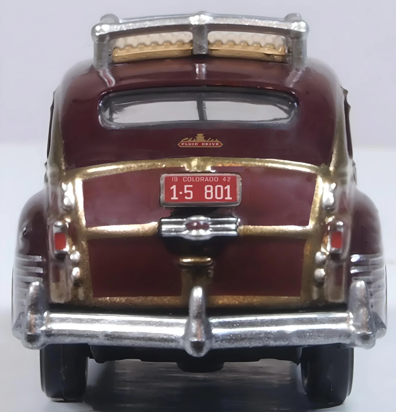 87CB42001 1942 Chrysler Town & Country Woody Wagon Regal Maroon - Image 5