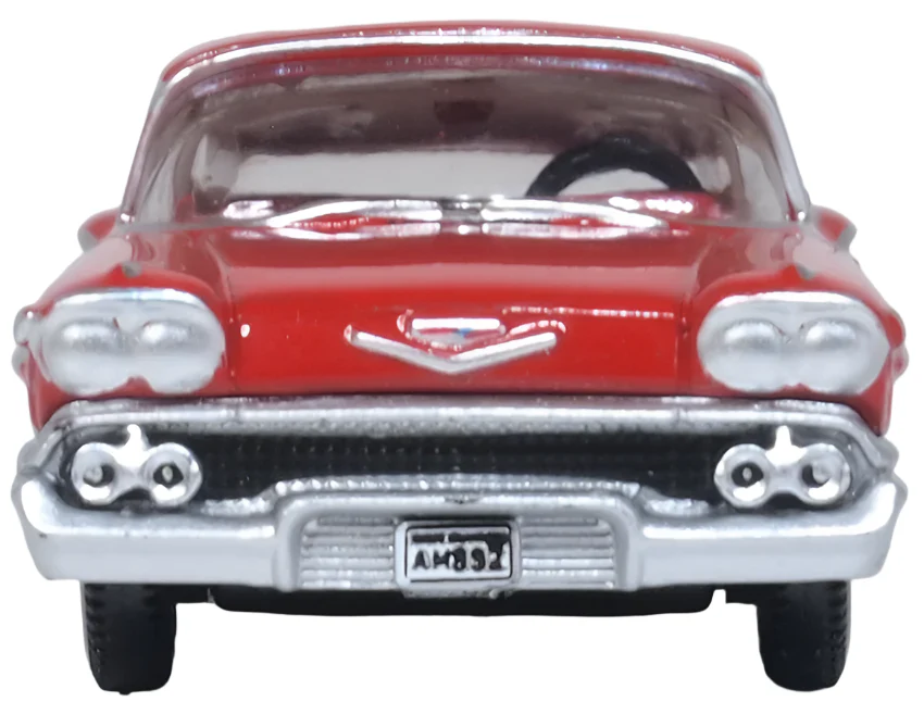 87CIS58003 1958 Chevrolet Impala Sports Coupe Rio Red - Image 2