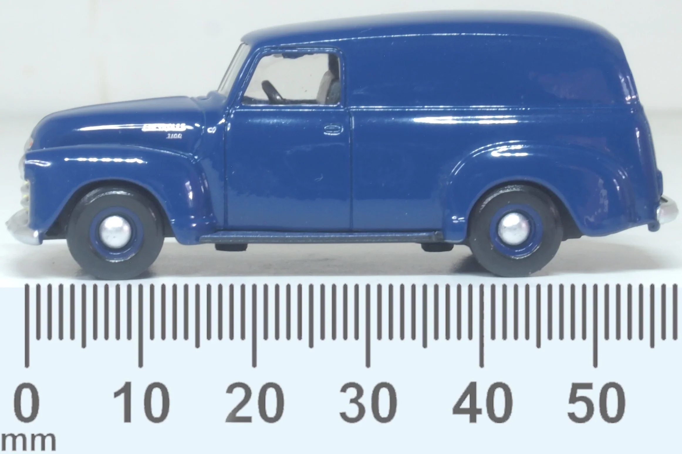 87CV50006 1950 Chevrolet Panel Van Mariner Blue - Image 6