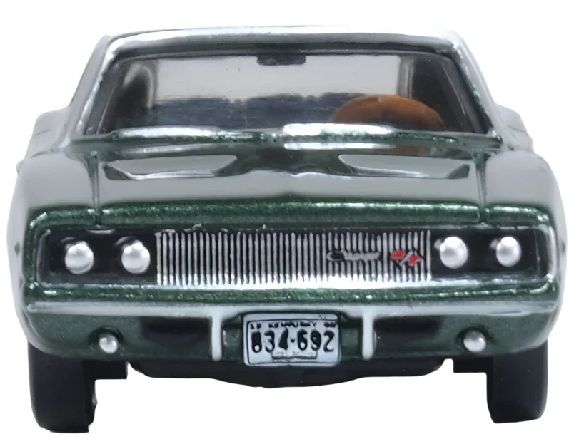 87DC68005 1968 Dodge Charger Racing Green/White - Image 2