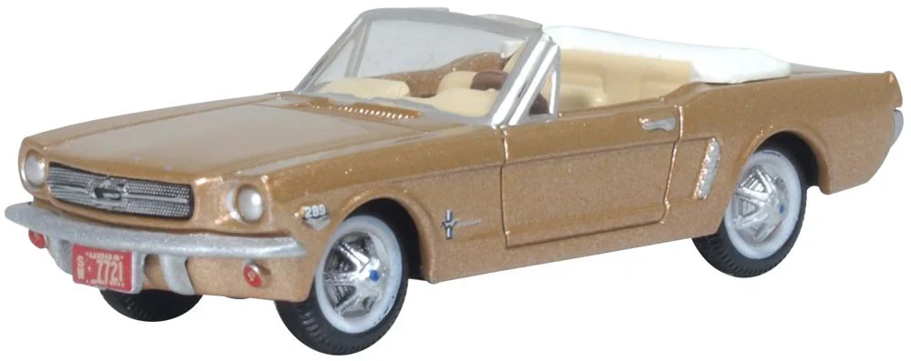 87MU65007 1965 Ford Mustang Convertible Prairie Bronze