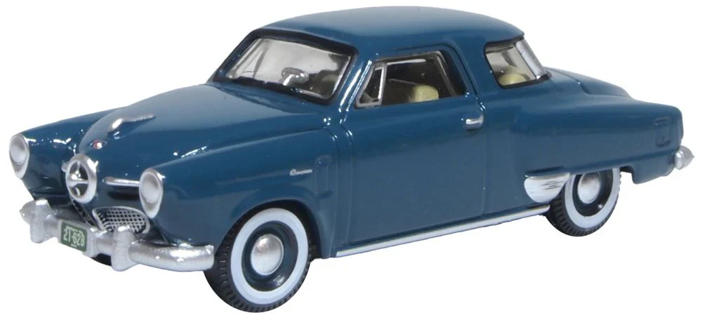 87SC50002 1950 Studebaker Champion Starlight Coupe Aqua Green