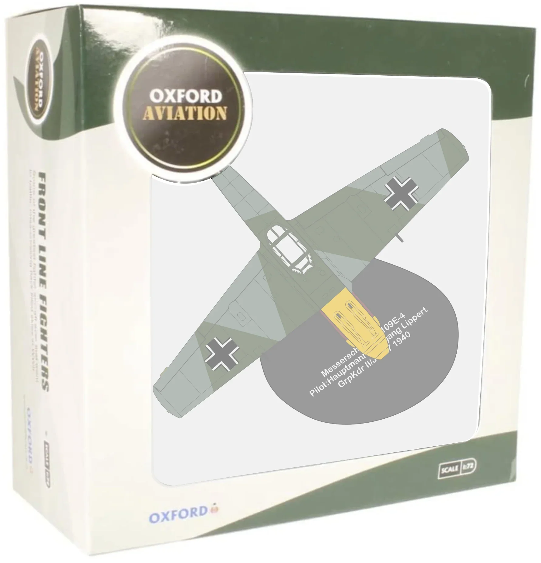 AC002 Messerschmitt Bf109E-4 Luftwaffe 1940 Model Aircraft - Image 3