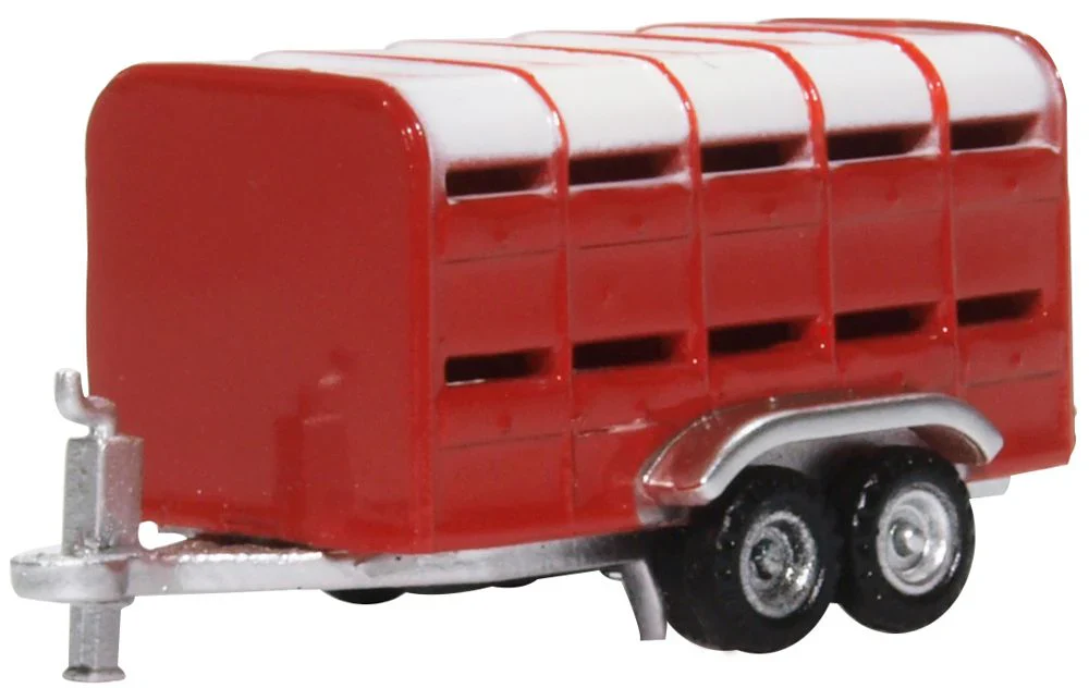 NFARM004 Livestock Trailer Red