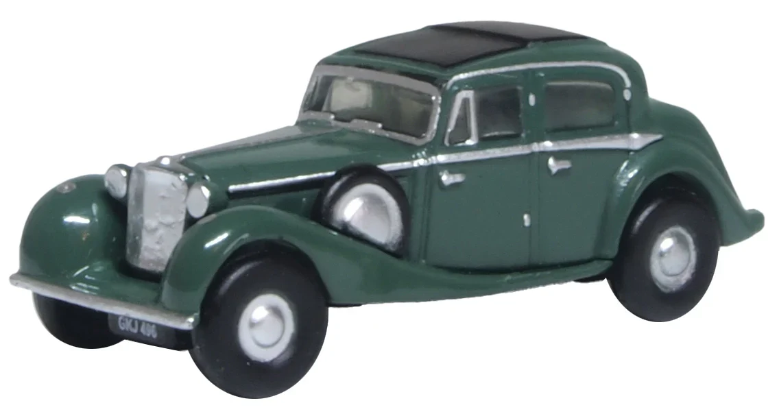 NJSS005 Jaguar SS 2.5 Litre Suede Green