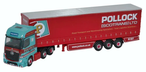 NMB002 Mercedes Actros Curtainside Pollock