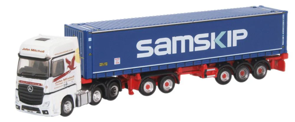 NMB004 Mercedes Actros D-TEC Combitrailer Trailer John Mitchell