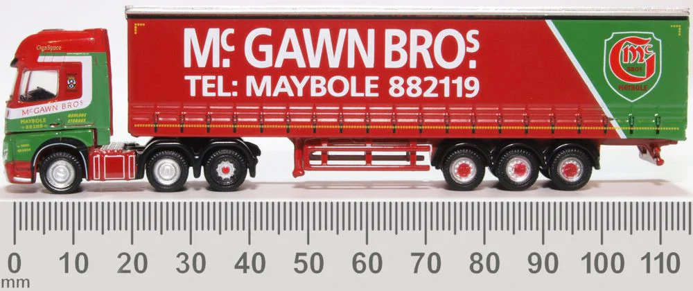 NMB007 Mercedes Actros Curtainside McGawn Bros - Image 5