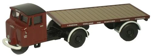 NMH009 Scammell Mechanical Horse Flatbed Trailer LMS