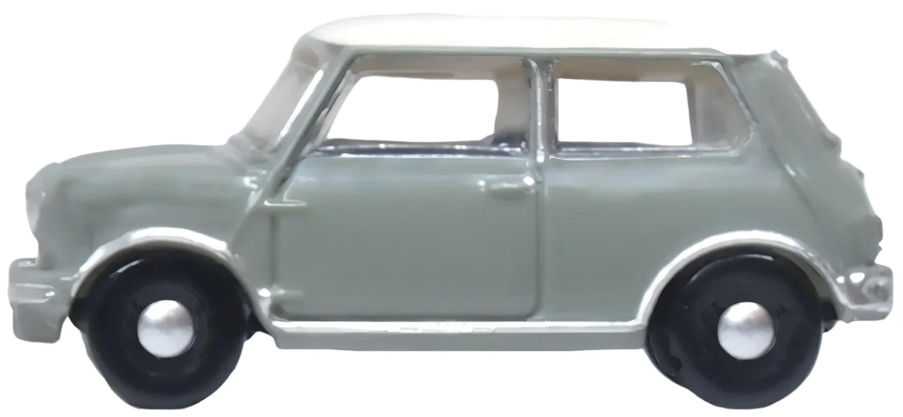 NMN009 Classic Mini Tweed Grey/Old Engish White - Image 3