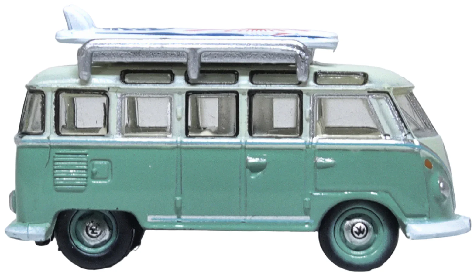 NVWS005 VW Split Screen T1 Samba Bus Turquoise/Blue White - Image 4