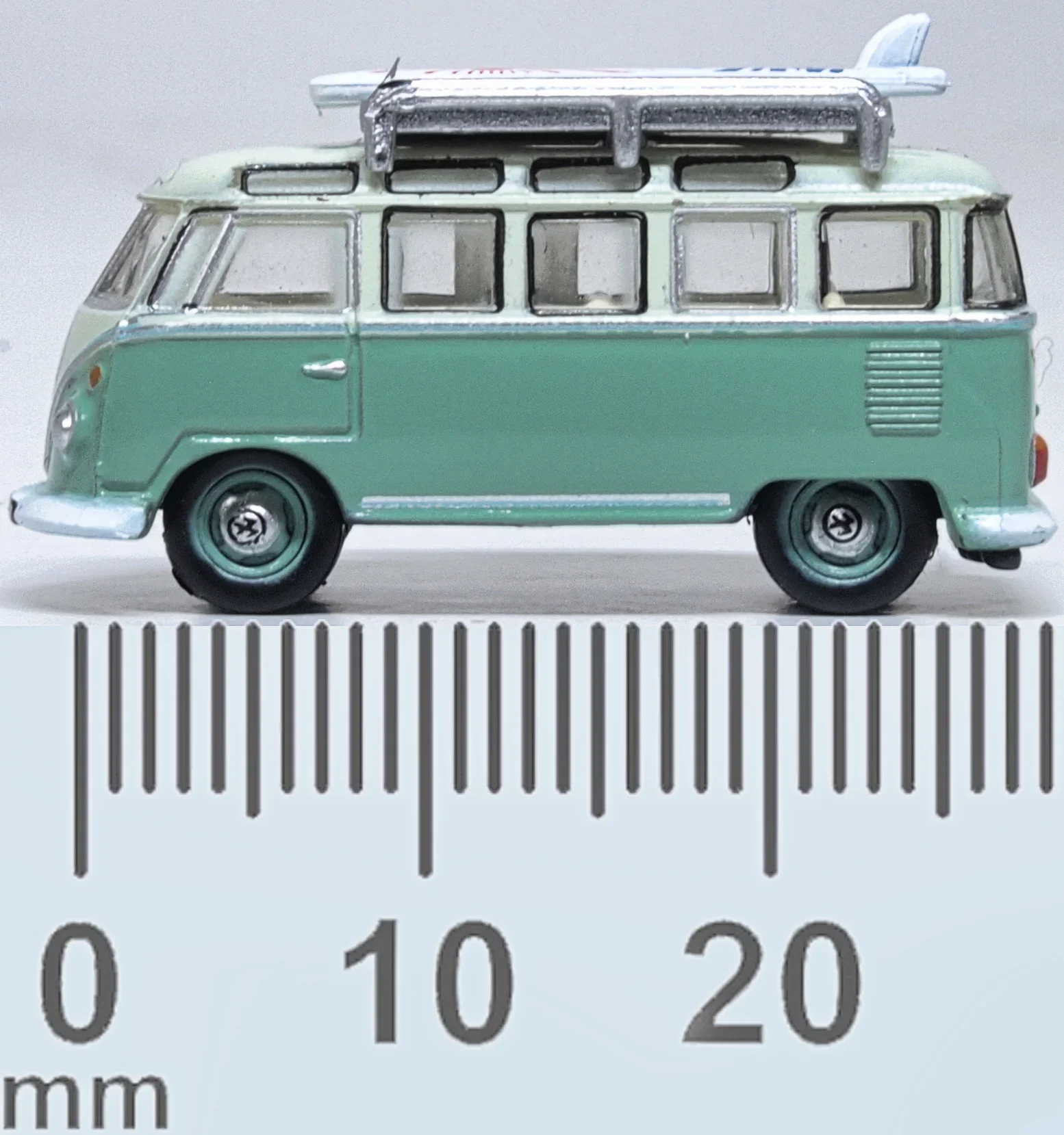 NVWS005 VW Split Screen T1 Samba Bus Turquoise/Blue White - Image 6
