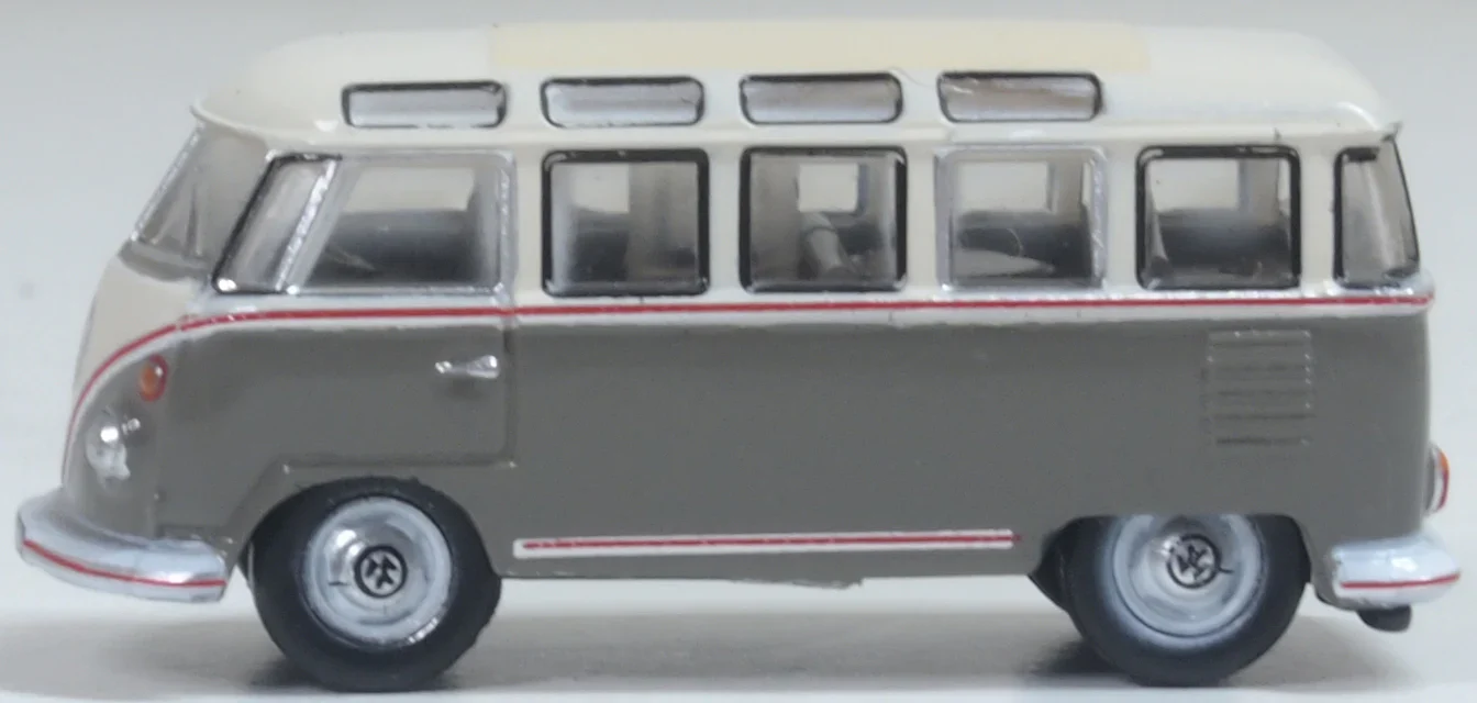 NVWS009 Volkswagen Split Screen Samba Bus Mouse Grey/Pearl White - Image 2