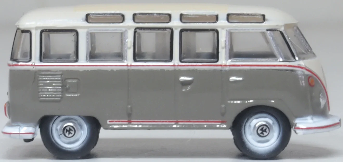 NVWS009 Volkswagen Split Screen Samba Bus Mouse Grey/Pearl White - Image 3